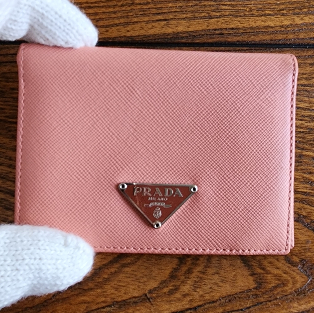 Prada ID Card Holder Bifold Wallet